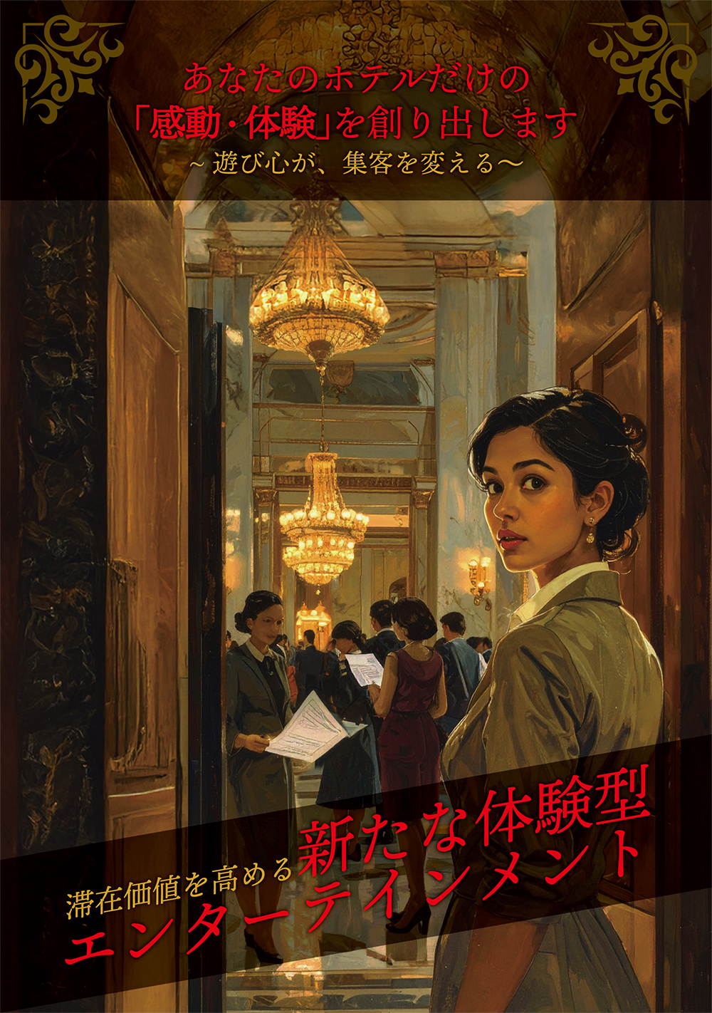 滞在価値を高める新たな体験型エンターテインメント