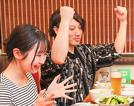 盛り上げる！